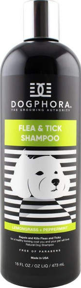 Dogphora Lemongrass Flea and Tick Shampoo 16 oz