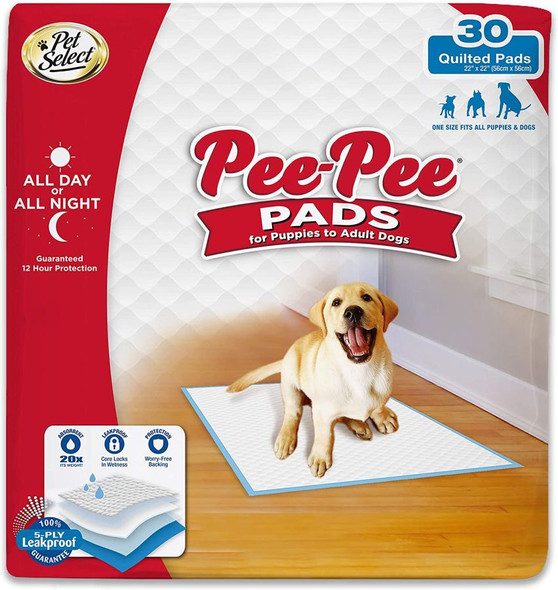 Four Paws Pee Pee Puppy Pads - Standard 30 count