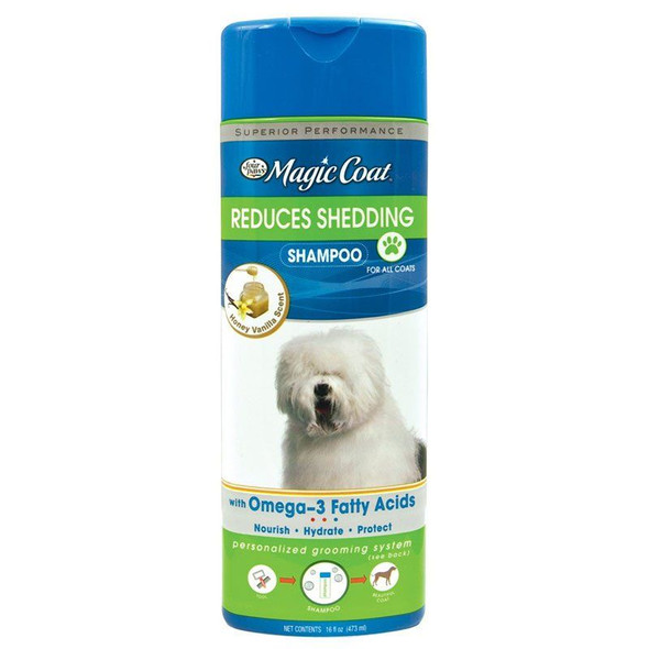 Magic Coat Reduces Shedding Dog Shampoo 16 oz