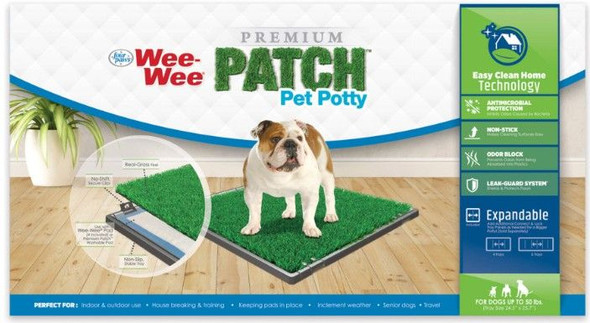 Four Paws Wee Wee Patch Indoor Potty 24.5L x 25.7W 1 count