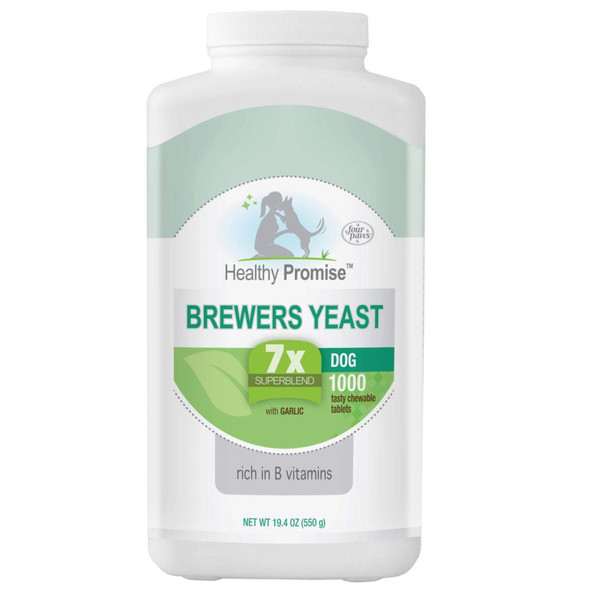 Four Paws Healthy Promise Brewers Yeast Supplement for Dogs 1000 count