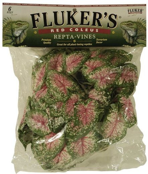 Flukers Red Coleus Repta-Vines 6' Long