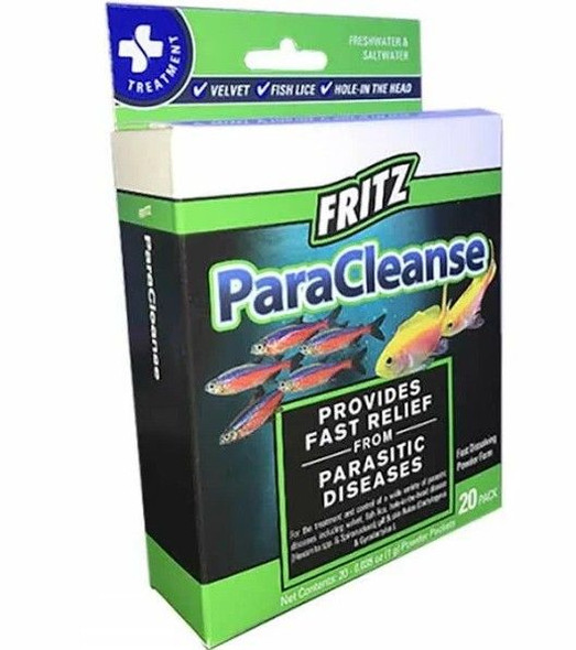 Fritz Aquatics ParaCleanse Parasitic Disease Treatment 20 count