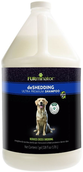 FURminator deShedding Ultra Premium Shampoo for Dogs 1 gallon