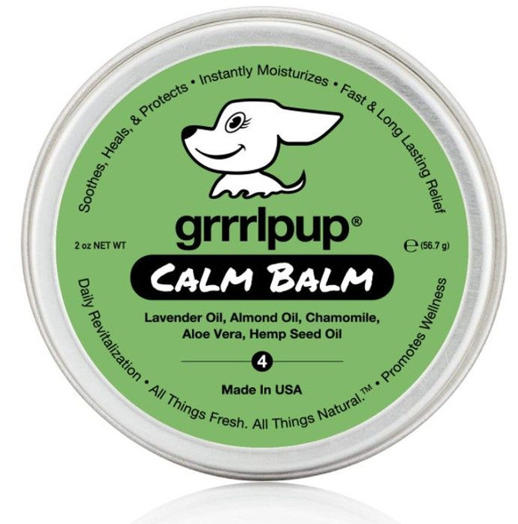 Grrrlpup Lavender Oil Calm Balm 2 oz