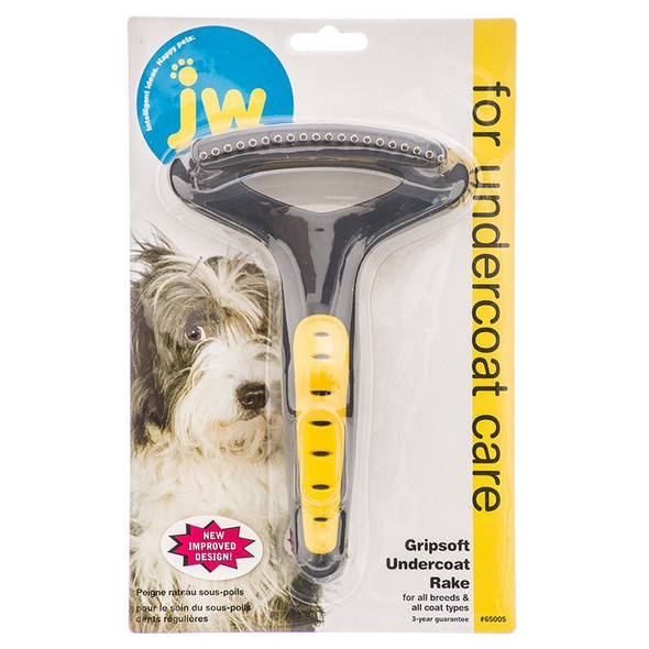 JW Gripsoft Regular Tooth Undercoat Rake Undercoat Rake