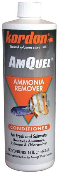 Kordon AmQuel Ammonia Remover Water Conditioner 16 oz