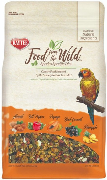 Kaytee Food From The Wild Conjure Food For Digestive Health  2.5 lbs