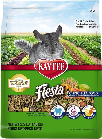 Kaytee Fiesta Chinchilla Food 2.5 lbs