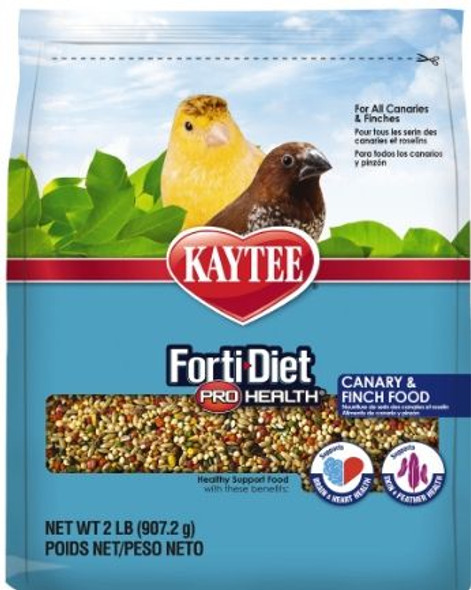 Kaytee Forti Diet Pro Health Canary & Finch Food 2 lbs