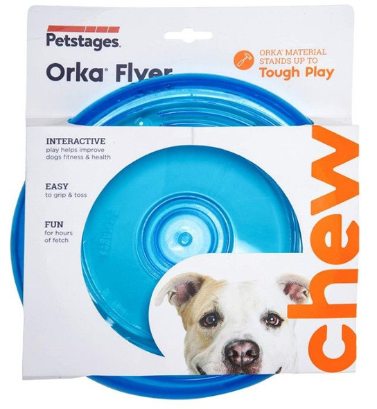Petstages Orka Flyer Chew Toy for Dogs 1 count