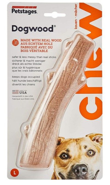 Petstages Dogwood Mesquite BBQ Chew Stick for Dogs Large 1 count