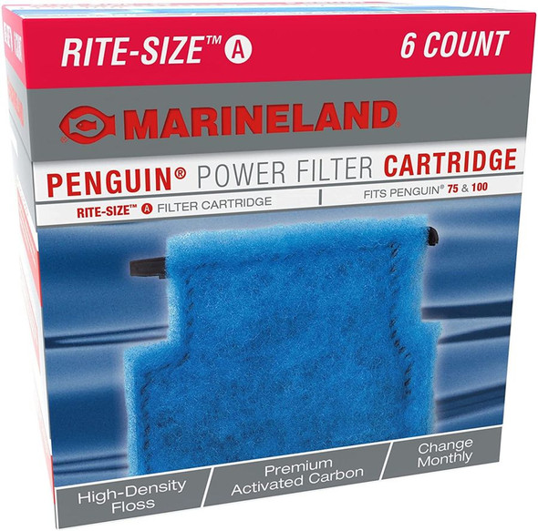 Marineland Rite-Size A Power Filter Cartridge 6 Pack