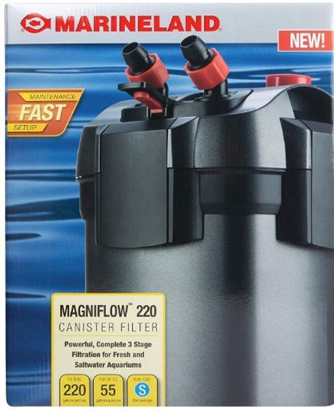 Marineland Magniflow Canister Filter Magniflow 220 Canister Filter (220 GPH - 55 Gallons)