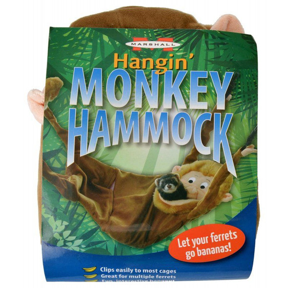 Marshall Hangin Monkey Hammock for Ferrets 1 Count