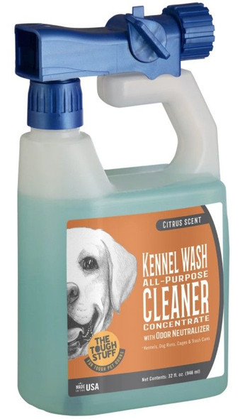 Nilodor Tough Stuff Concentrated Kennel Wash All Purpose Cleaner Citrus Scent 32 oz