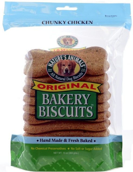 Natures Animals Orihinal Bakery Buscuits Chunky Chicken 13 oz