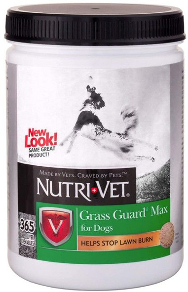 Nutri-Vet Grass Guard Max Chewable Tablets for Dogs 365 count
