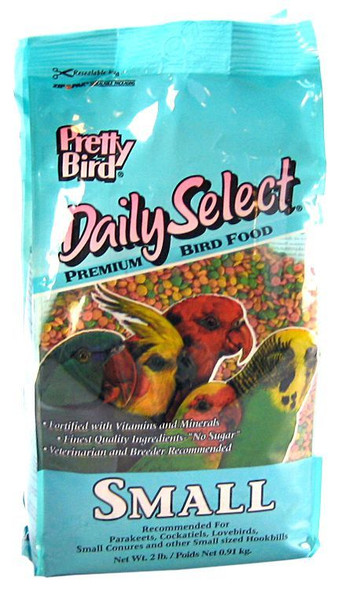 Pretty Bird Daily Select Premium Bird Food Small (2 lbs)
