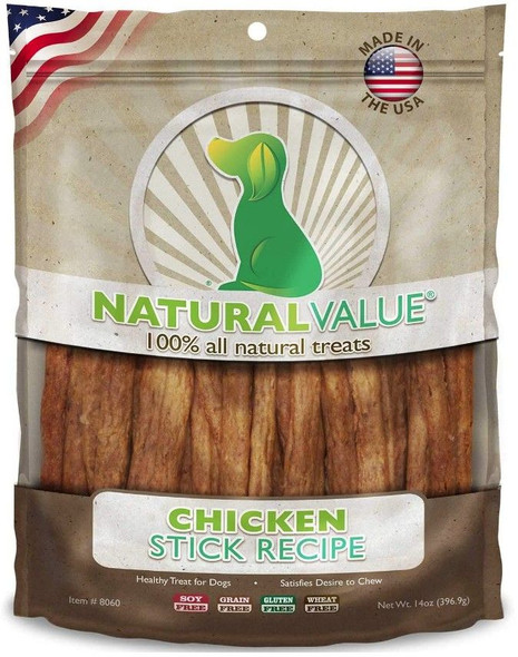 Loving Pets Natural Value Chicken Sticks 14 oz