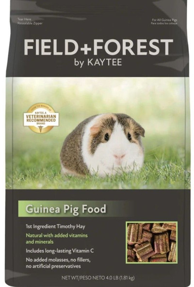 Kaytee Field and Forest Premium Guinea Pig Food 4 lbs