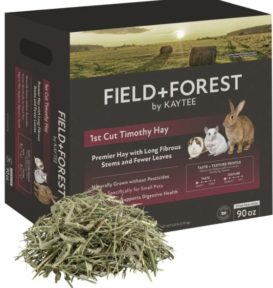 Kaytee Field and Forest First Cut Timothy Hay 90 oz