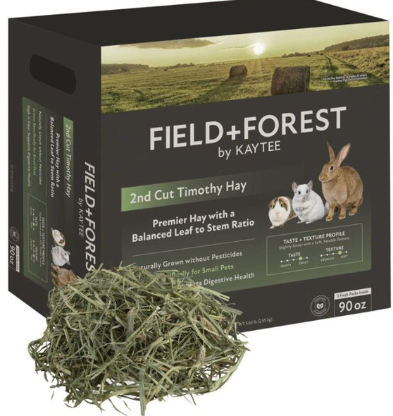 Kaytee Field and Forest Second Cut Timothy Hay 90 oz