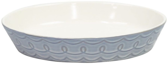 Pioneer Pet Ceramic Bowl Loop Oval 8.2 x 1.45 1 count