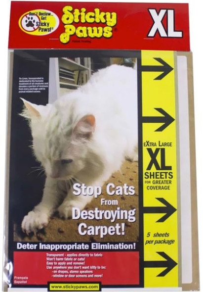 Pioneer Sticky Paws XL Sheets 5 Pack - (9L x 12W)