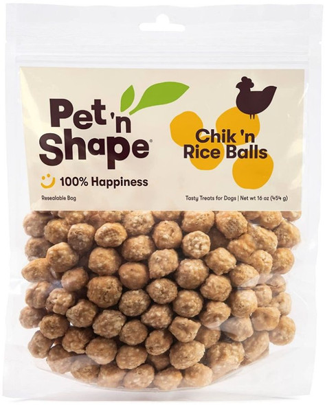 Pet 'n Shape Chik 'n Rice Balls 1 lb
