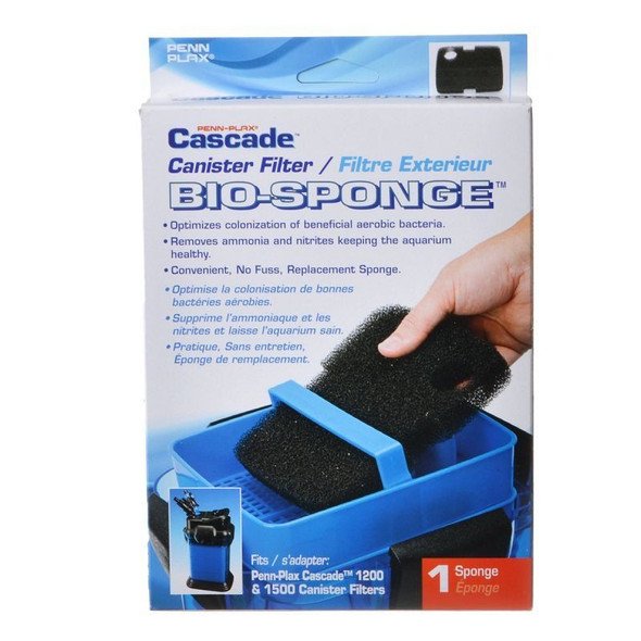 Cascade Canister Filter Bio-Sponge 1200 & 1500 Bio Sponge (1 Pack)