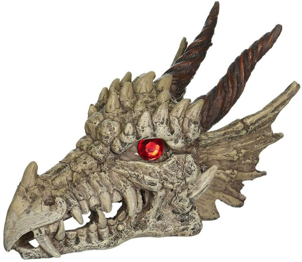 Penn Plax Gazer Dragon Skull Aquarium Ornament 5L x 8W x 5.5H