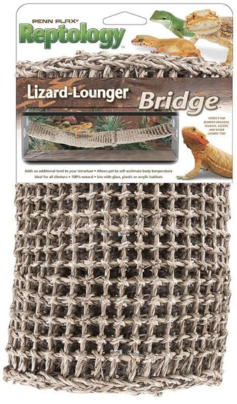 Penn Plax Reptology Lizard-Lounger Bridge 1 Pack