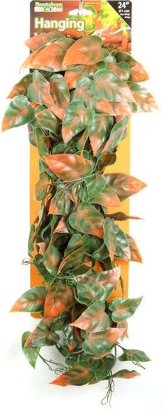 Reptology Reptile Hanging Vine Green and Brown 24 Long