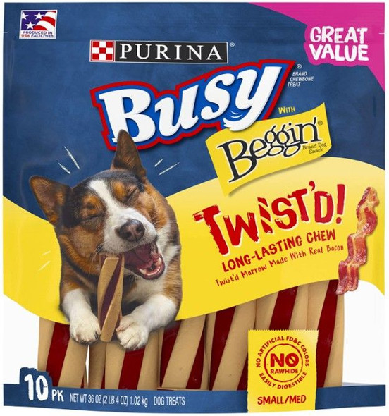 Purina Busy with Beggin' Twist'd Chew Treats Original 36 oz