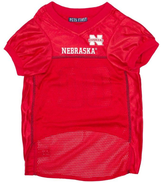 Pets First Nebraska Mesh Jersey for Dogs Medium