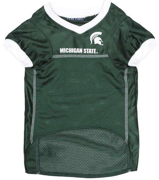 Pets First Michigan State Mesh Jersey for Dogs Medium