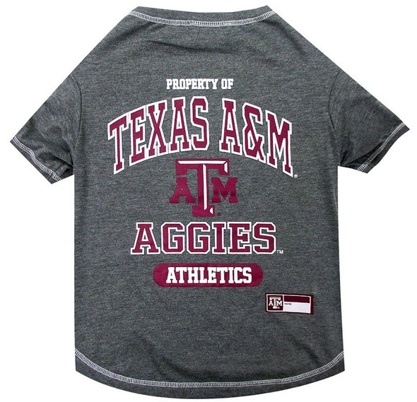 Pets First Texas A & M Tee Shirt for Dogs and Cats X-Large