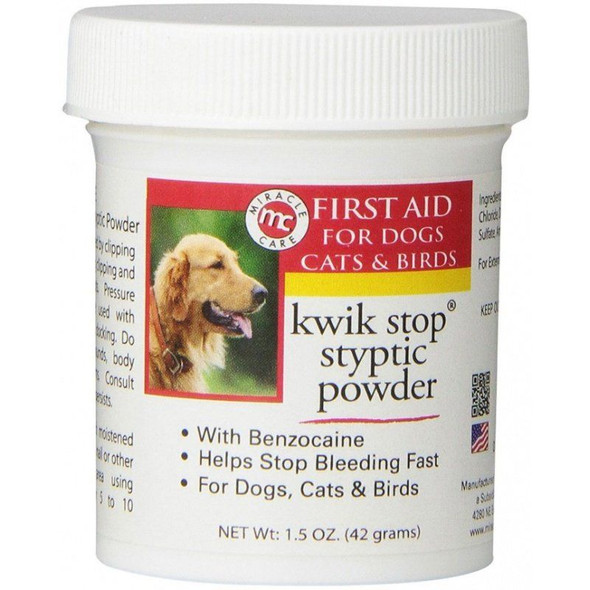 Gimborn Kwik Stop Styptic Powder 1.5 oz