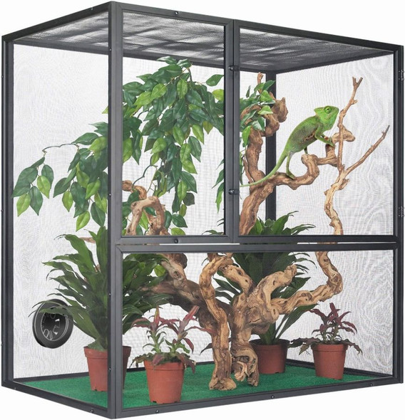 Zilla Fresh Air Screen Habitat Large - 30L x 18W x 30H