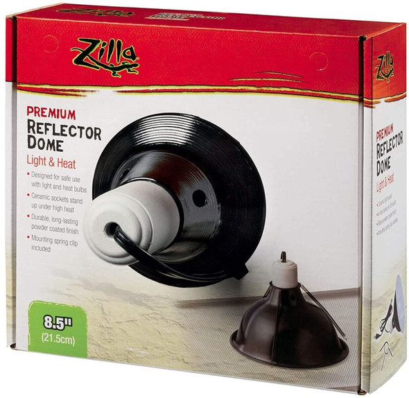 Zilla Premium Reflector Dome - Light & Heat 8.5