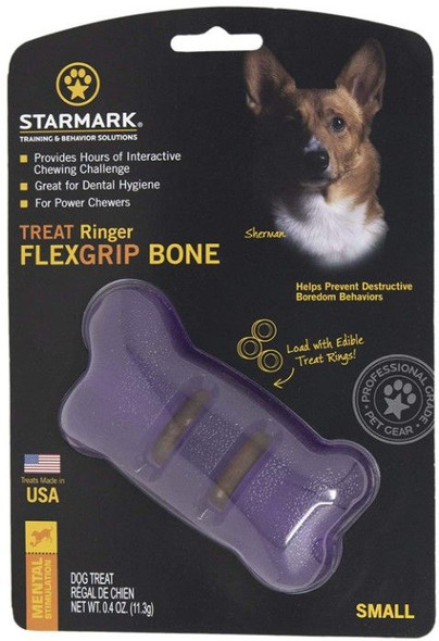 Starmark Flexigrip Ringer Bone Small 1 count