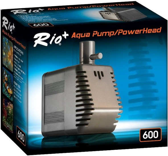 Rio Plus Aqua Pump/PowerHead 600-UL (200 GPH - 4' Max Head)