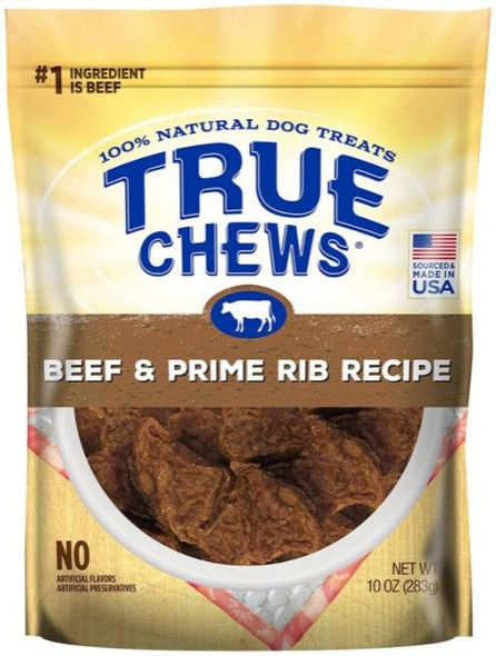 True Chews Homestyle Recipe Beef and Prime Rib Treats 10 oz