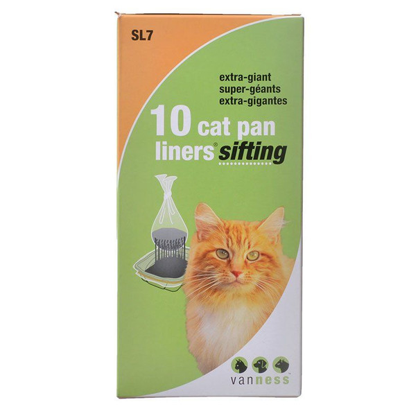 Van Ness PureNess Sifting Cat Pan Liners Extra Giant (SL7) - 10 Pack