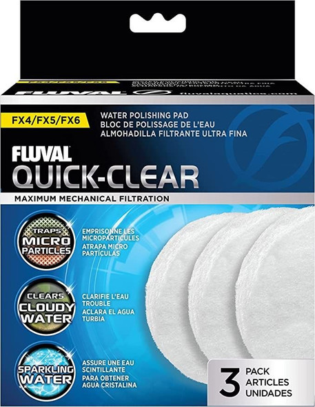 Fluval Fine FX5/6 Water Polishing Pad 3 Pack