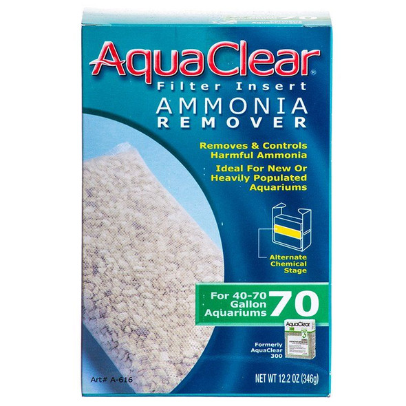 Aquaclear Ammonia Remover Filter Insert For Aquaclear 70 Power Filter