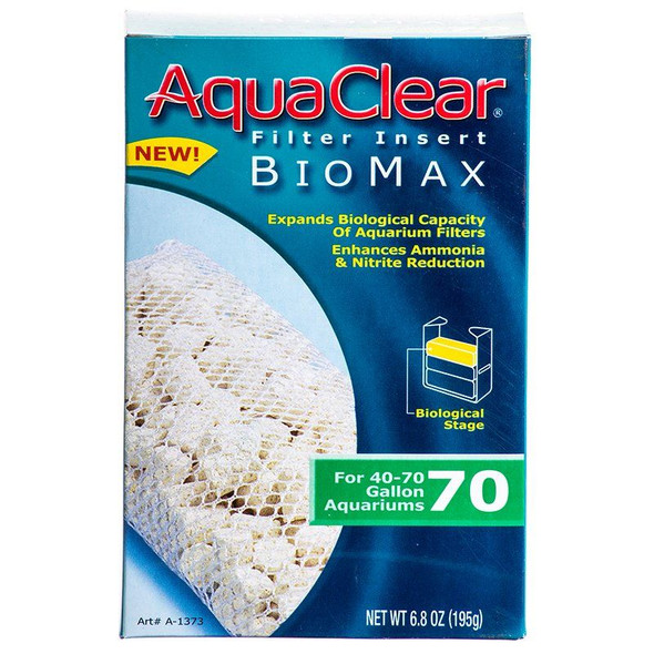 Aquaclear Bio Max Filter Insert Bio Max 70 (Fits AquaClear 70 & 300)