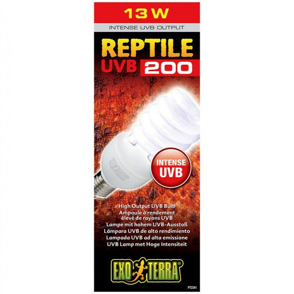 Exo-Terra Reptile UVB200 HO Bulb 13 Watt