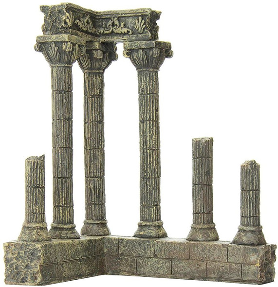 Aquatic Creations Corner Columns Aquarium Decor 1 count